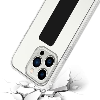 iPhone 12 PRO MAX Suojakuori Kotelo (Musta)