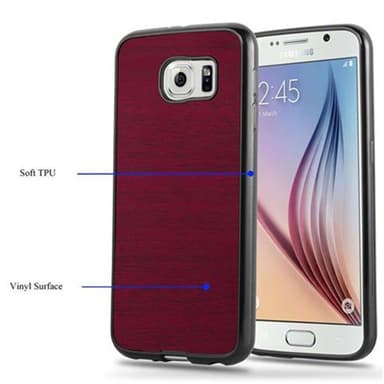 Samsung Galaxy S6 Suojakuori Kotelo (Punainen)