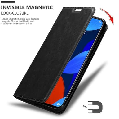 Huawei NOVA 5 / 5 PRO Suojakuori Lompakkokotelo (Musta)
