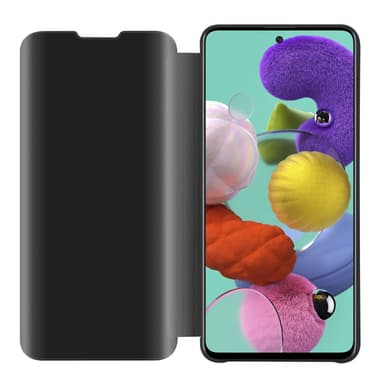 Suojakuori Samsung Galaxy A51 5G Lompakkokotelo (Musta)