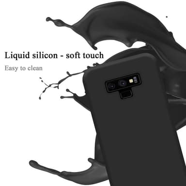 Samsung Galaxy NOTE 9 Suojakuori Kotelo (Musta)