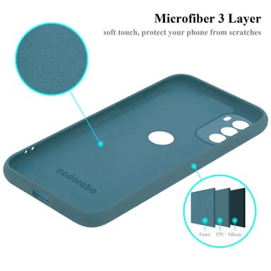 Motorola MOTO G31 / G41 Suojakuori Kotelo (Green)