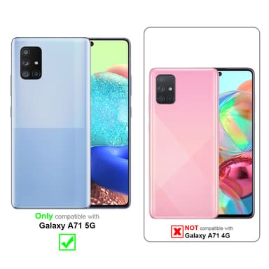 Suojakuori Samsung Galaxy A71 5G Kotelo (Musta)