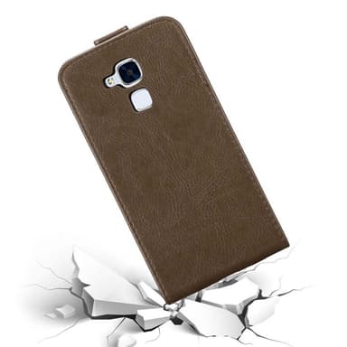 Honor 5C Suojakuori Lompakkokotelo (Ruskea)