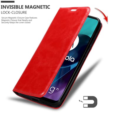 Motorola MOTO G71 5G Suojakuori Lompakkokotelo