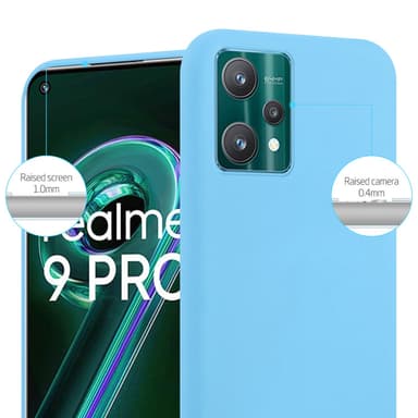 Suojakuori Realme 9 4G / 9 PRO+ Kotelo (Sininen)