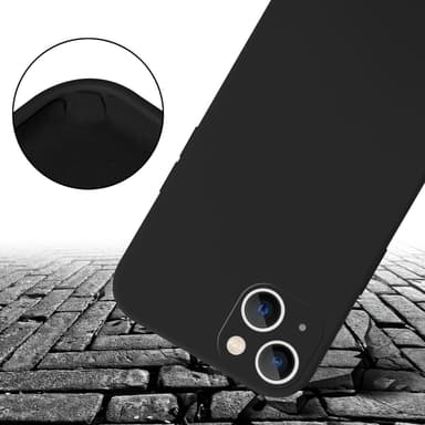Suojakuori iPhone 14 PLUS Kotelo Ketju (Musta)