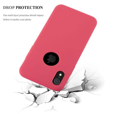Suojakuori iPhone XR Kotelo (Punainen)