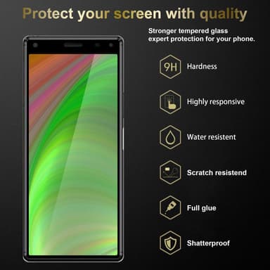 Sony Xperia 8 Suojakalvo Karkaistu lasi Näytönsuoja