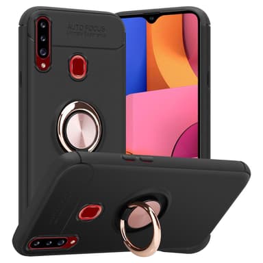 Samsung Galaxy A20s Suojakuori Kotelo (Musta)