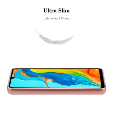 Huawei P30 LITE Suojakuori Kotelo (Vaaleanpunainen)
