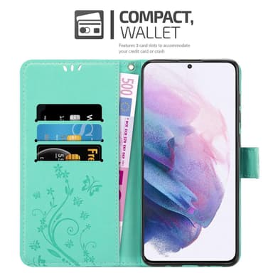 Samsung Galaxy S21 PLUS Suojakuori Lompakkokotelo