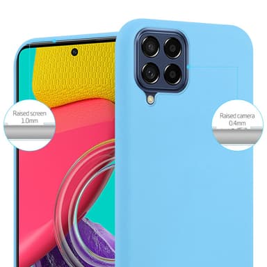 Suojakuori Samsung Galaxy M53 5G Kotelo (Sininen)