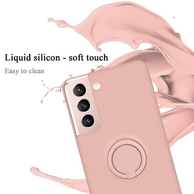 Samsung Galaxy S22 Suojakuori Kotelo (Vaaleanpunainen)