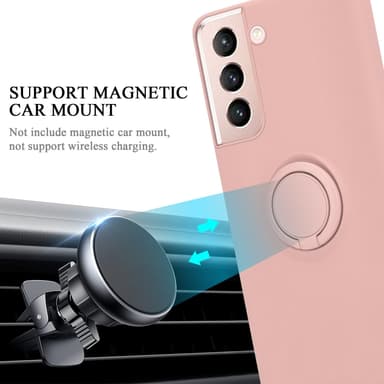 Samsung Galaxy S22 Suojakuori Kotelo (Vaaleanpunainen)