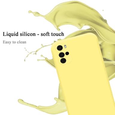 Motorola MOTO G22 Suojakuori Kotelo (Keltainen)