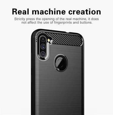 Suojakuori Samsung Galaxy A11 / M11 Kotelo (Musta)