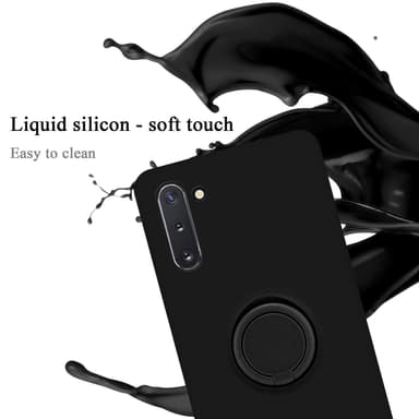 Samsung Galaxy NOTE 10 Suojakuori Kotelo (Musta)