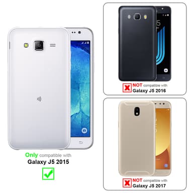 Samsung Galaxy J5 2015 Suojakuori Kotelo (Keltainen)