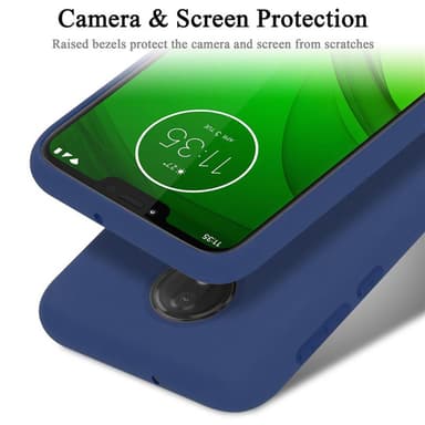 Motorola MOTO G7 POWER Suojakuori Kotelo (Sininen)