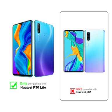 Suojakuori Huawei P30 LITE Kotelo (Musta)
