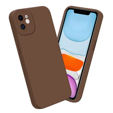 iPhone 12 Suojakuori Kotelo (Ruskea)