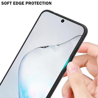 Samsung Galaxy NOTE 10 Suojakuori Kotelo (Musta)