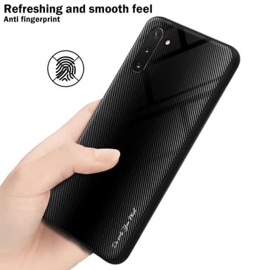 Samsung Galaxy NOTE 10 Suojakuori Kotelo (Musta)