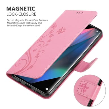 Oppo FIND X3 PRO Suojakuori Lompakkokotelo