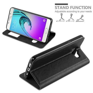 Lompakkokotelo Samsung Galaxy A5 2016 Case (Musta)