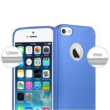 iPhone 5 / 5S / SE 2016 Suojakuori Kotelo (Sininen)