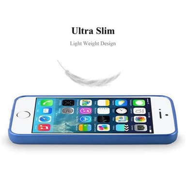 iPhone 5 / 5S / SE 2016 Suojakuori Kotelo (Sininen)