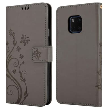 Huawei MATE 20 PRO Suojakuori Lompakkokotelo (harmaa)