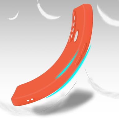 Samsung Galaxy A20s Suojakuori Kotelo (Oranssi)