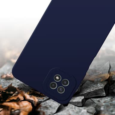 Samsung Galaxy A22 5G Suojakuori Kotelo (Sininen)