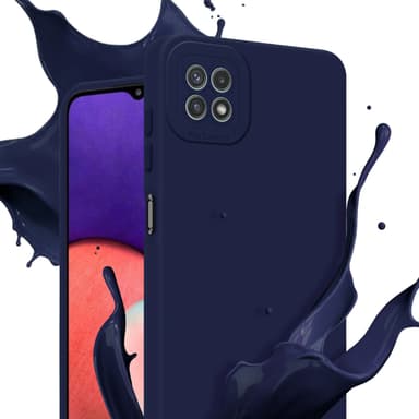 Samsung Galaxy A22 5G Suojakuori Kotelo (Sininen)
