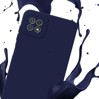 Samsung Galaxy A22 5G Suojakuori Kotelo (Sininen)