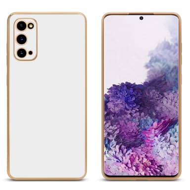 Samsung Galaxy S20 Suojakuori Cover (Valkoinen)