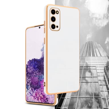 Samsung Galaxy S20 Suojakuori Cover (Valkoinen)