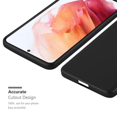 Samsung Galaxy S21 5G Suojakuori Kotelo (Musta)