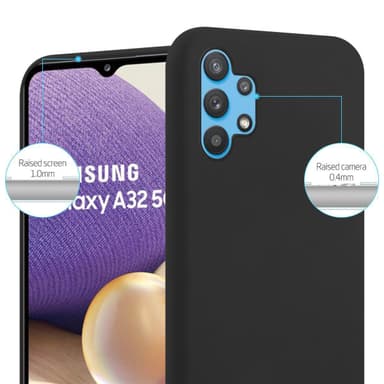 Suojakuori Samsung Galaxy A32 4G Kotelo (Musta)