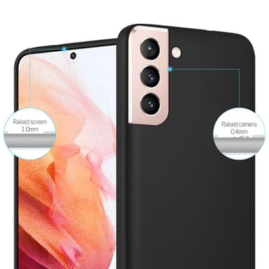 Samsung Galaxy S21 5G Suojakuori Kotelo (Musta)
