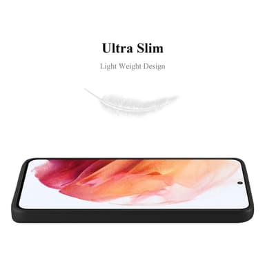 Samsung Galaxy S21 5G Suojakuori Kotelo (Musta)