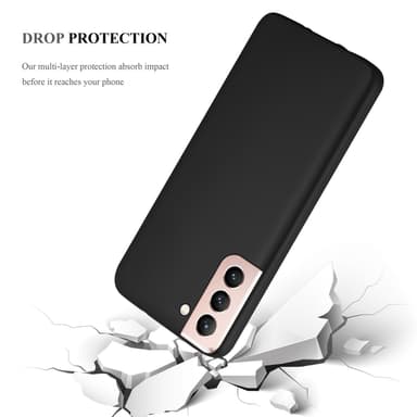 Samsung Galaxy S21 5G Suojakuori Kotelo (Musta)