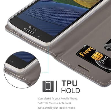 Motorola MOTO G5 PLUS Suojakuori Lompakkokotelo