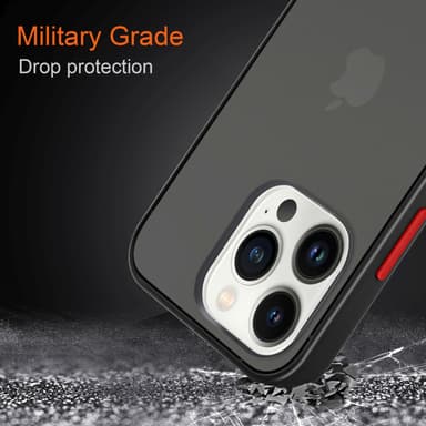 iPhone 14 PRO Suojakuori Kotelo (Läpinäkyvä)