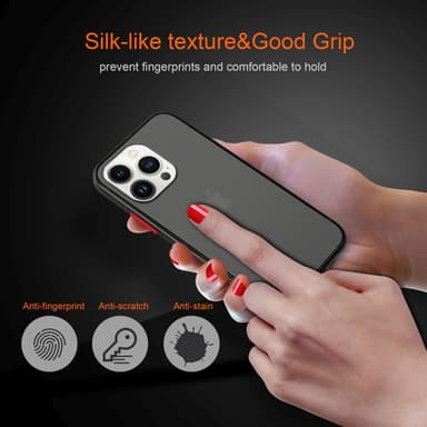 iPhone 14 PRO Suojakuori Kotelo (Läpinäkyvä)
