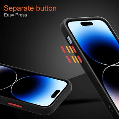 iPhone 14 PRO Suojakuori Kotelo (Läpinäkyvä)