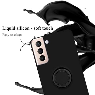 Samsung Galaxy S21 PLUS Suojakuori Kotelo (Musta)
