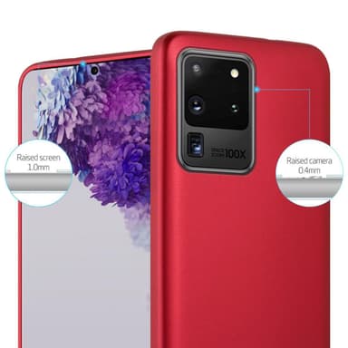 Samsung Galaxy S20 ULTRA Suojakuori Kotelo (Punainen)